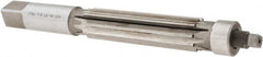 Made in USA - 7/8" Reamer Diam, 0.8700" Diam Straight Shank, 3-5/16" Flute Length, Hand Expansion Reamer - Benchmark Tooling
