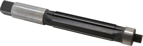 Made in USA - 1-1/4" Reamer Diam, Straight Shank, 4-3/8" Flute Length, Hand Expansion Reamer - Benchmark Tooling