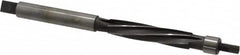 Made in USA - 3/8" Reamer Diam, Straight Shank, 1-3/4" Flute Length, Hand Expansion Reamer - Spiral Flute, 4-1/4" OAL, Left Hand Spiral, Right Hand Cut, 6 Flutes, High Speed Steel - Benchmark Tooling