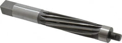 Made in USA - 1-1/2" Reamer Diam, Straight Shank, 4-13/16" Flute Length, Hand Expansion Reamer - Benchmark Tooling