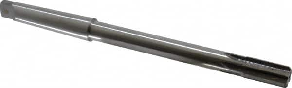 Made in USA - 5/8" Diam, 9/16" Max Diam 2MT Morse Taper Shank, 1-1/4" Flute Length, Machine Expansion Reamer - Benchmark Tooling