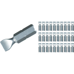 Square Contractor Grade Insert Bits #3 × 25mm (30 Piece Bulk Pack) - Benchmark Tooling