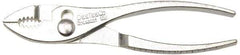 Crescent - 6-1/2" OAL, 1" Jaw Length, Combination Slip Joint Pliers - 2 Positions, Serrated Jaw, Straight Jaw Tool, Standard Handle - Benchmark Tooling