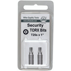 Security Torx Insert Bit On 5/16″ Hex Drive T40s × 35mm (2 Bit Pack) - Benchmark Tooling