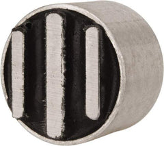 Mag-Mate - 1/4-2 Thread, 1" Diam, 3/4" High, 7.75 Lb Average Pull Force, Neodymium Rare Earth Pot Magnet - Aluminum Insulated - Benchmark Tooling