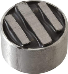 Mag-Mate - 5/16-18 Thread, 1-1/4" Diam, 3/4" High, 18 Lb Average Pull Force, Neodymium Rare Earth Pot Magnet - Aluminum Insulated - Benchmark Tooling