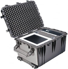 Pelican Products, Inc. - 23" Wide x 23" Deep x 19-31/64" High, Clamshell Hard Case - Black, Plastic - Benchmark Tooling