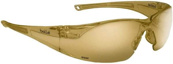 bolle SAFETY - Twilight Lenses, Framed Safety Glasses - Anti-Fog, Scratch Resistant, Twilight Polycarbonate Frame, Wrap Around - Benchmark Tooling