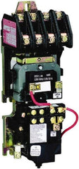 Square D - No Enclosure, 3 Pole, Mechanically Held Lighting Contactor - 20 A (Tungsten), 30 A (Fluorescent), 110 VAC at 50 Hz, 120 VAC at 60 Hz, 3NO Contact Configuration - Benchmark Tooling