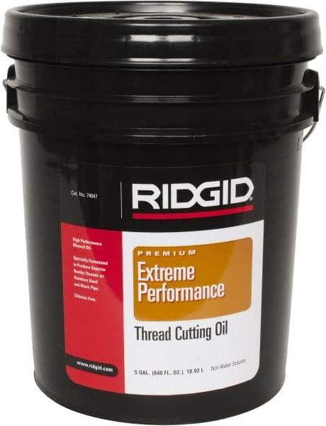 Ridgid - Stainless Steel Cutting Oil - 5 Gallon Bucket - Benchmark Tooling