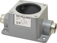 Hubbell Killark - 30 Amp, 3/4 Inch Hub Size, Metallic Pin and Sleeve Back Box - 250 VDC, 600 VAC - Benchmark Tooling