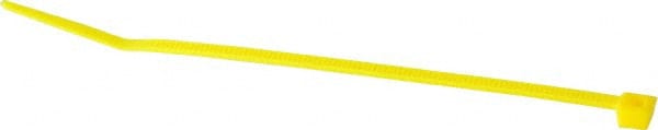 Made in USA - 4-1/8" Long Yellow Nylon Standard Cable Tie - Benchmark Tooling