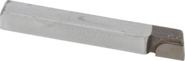 Made in USA - 1/4 x 1/4" Shank, Square Shoulder Turning Single Point Tool Bit - AL-4, Grade C2 - Exact Industrial Supply