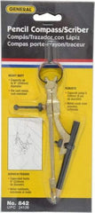 General - 8 Inch, Die Cast Compass - Benchmark Tooling
