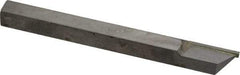 Made in USA - 1/2 x 1/2" Shank, Cutoff & Grooving Single Point Tool Bit - SA-12C, Grade C2 - Exact Industrial Supply