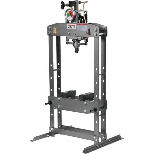 Jet - 5 Ton Hydraulic Shop Press - 4 Inch Stroke - Benchmark Tooling