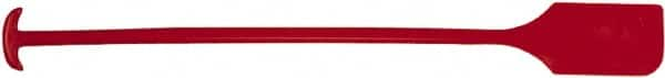 Remco - Red Polypropylene Mixing Paddle without Holes - 52" Overall Length - Benchmark Tooling