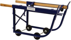 Value Collection - 1,000 Lb Load Capacity, 15, 30 & 55 Gal Drum Cradle - 20-1/2" High - Benchmark Tooling