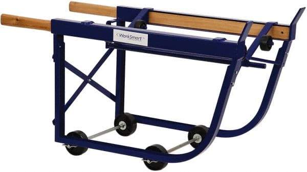 Value Collection - 1,000 Lb Load Capacity, 15, 30 & 55 Gal Drum Cradle - 20" High - Benchmark Tooling