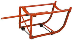 Value Collection - 600 Lb Load Capacity, Tilting Drum Cradle - 19-1/2" Wide x 21" High - Benchmark Tooling