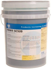 Master Fluid Solutions - Trim SC520, 5 Gal Pail Cutting & Grinding Fluid - Semisynthetic, For CNC Turning, Drilling, Milling, Sawing - Benchmark Tooling