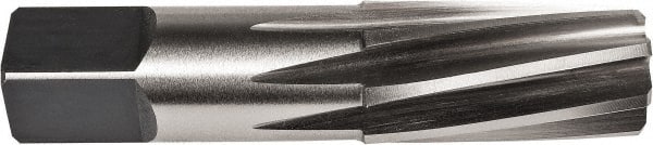 Union Butterfield - 1" Pipe, 1.212" Diam, 1.103" Small End Diam, 1-1/8" Straight Shank, 1-3/4" Flute, Taper Pipe Reamer - Benchmark Tooling