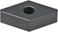 Kennametal - DNMA333 S0820 Grade KB1340 PCBN Turning Insert - Uncoated, 55° Diamond, 3/8" Inscr Circle, 3/16" Thick, 3/64" Corner Radius - Benchmark Tooling