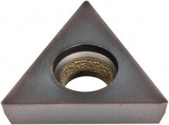 Kennametal - TPGW215 MT Grade KB1630 PCBN Turning Insert - Uncoated, 60° Triangle, 1/4" Inscr Circle, 3/32" Thick, 1/64" Corner Radius - Benchmark Tooling