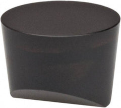 Kennametal - RCGV35E E Grade KYS25 Ceramic Turning Insert - Uncoated, Round, 3/8" Inscr Circle, 5/16" Thick - Benchmark Tooling