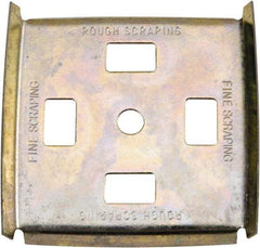Hyde Tools - Carbon Steel Scraper Replacement Blade - 2.55" Blade Length x 2.55" Blade Width, For Hyde Lifetime Scrapers - Benchmark Tooling