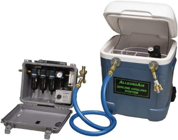 Allegro - High Pressure Airline Cooling System - Blue & White, For SAR Systems, Compatible with Filtration Panels - Benchmark Tooling