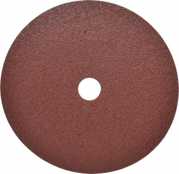 3M - 7" Diam 7/8" Hole 60 Grit Fiber Disc - Medium Grade, Ceramic, 8,600 Max RPM, Series 982C - Benchmark Tooling