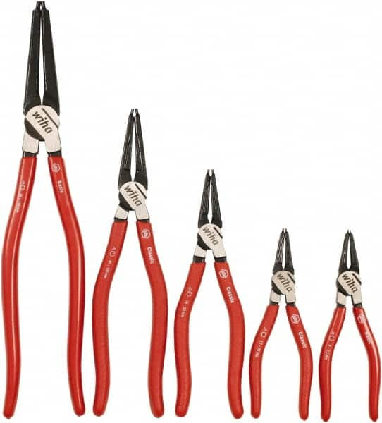 Wiha - 5 Piece Retaining Ring Plier Set - Comes in Box - Benchmark Tooling