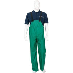 MCR Safety - Size 2XL, Green, Rain, Limited Flammability Overall - Snap Ankle, Take Up Snaps Wrist - Benchmark Tooling