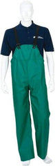 MCR Safety - Size 3XL, Green, Rain, Limited Flammability Overall - Snap Ankle, Take Up Snaps Wrist - Benchmark Tooling