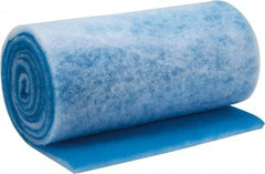 Made in USA - 15' Long x 25" Wide x 1" Thick Polyester Media Air Filter Media Roll - MERV 7, 86% Arrestance Efficiency, 500 FPM Max Air Flow, 0.14" wpg Init Resist, 1" wpg Final Resist, Use with Any Unit - Benchmark Tooling