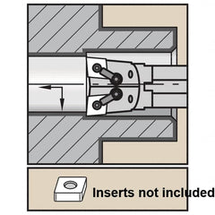 Kennametal - Indexable Boring Bar - - Exact Industrial Supply