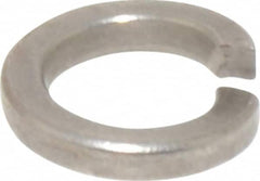 Value Collection - M5, 5.1mm ID, 1.6mm Thick High Collar Split Lock Washer - 18-8 Austenitic Grade A2 Stainless Steel, Uncoated, 5.1mm Min ID, 5.4mm Max ID, 8.8mm Max OD - Benchmark Tooling