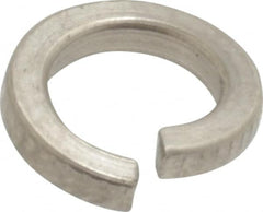 Value Collection - M6, 6.1mm ID, 1.6mm Thick High Collar Split Lock Washer - 18-8 Austenitic Grade A2 Stainless Steel, Uncoated, 6.1mm Min ID, 6.5mm Max ID, 9.9mm Max OD - Benchmark Tooling