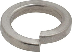 Value Collection - M14, 14.2mm ID, 3mm Thick High Collar Split Lock Washer - 18-8 Austenitic Grade A2 Stainless Steel, Uncoated, 14.2mm Min ID, 14.7mm Max ID, 21.1mm Max OD - Benchmark Tooling
