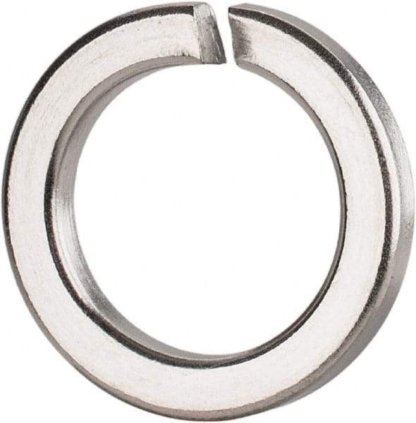 Value Collection - M20, 20.2mm ID, 4.5mm Thick High Collar Split Lock Washer - 18-8 Austenitic Grade A2 Stainless Steel, Uncoated, 20.2mm Min ID, 21.2mm Max ID, 30.6mm Max OD - Benchmark Tooling