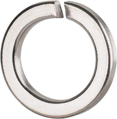Value Collection - M20, 20.2mm ID, 4.5mm Thick High Collar Split Lock Washer - 18-8 Austenitic Grade A2 Stainless Steel, Uncoated, 20.2mm Min ID, 21.2mm Max ID, 30.6mm Max OD - Benchmark Tooling