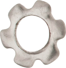 Value Collection - M2 Screw, 2.2mm ID, Stainless Steel External Tooth Lock Washer - 4.5mm OD, Uncoated, Grade 18-8 & Austenitic A2 - Benchmark Tooling