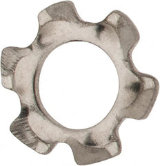 Value Collection - M2.5 Screw, 2.7mm ID, Stainless Steel External Tooth Lock Washer - 5.5mm OD, Uncoated, Grade 18-8 & Austenitic A2 - Benchmark Tooling