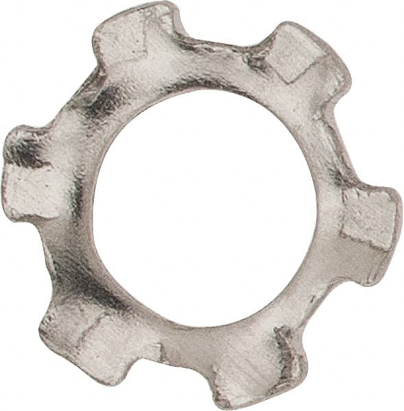 Value Collection - M3 Screw, 3.2mm ID, Stainless Steel External Tooth Lock Washer - 6mm OD, Uncoated, Grade 18-8 & Austenitic A2 - Benchmark Tooling