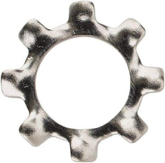 Value Collection - M5 Screw, 5.3mm ID, Stainless Steel External Tooth Lock Washer - 10mm OD, Uncoated, Grade 18-8 & Austenitic A2 - Benchmark Tooling