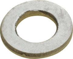 Value Collection - M6 Screw, Grade 316 Stainless Steel Standard Flat Washer - 6.4mm ID x 12mm OD, Plain Finish - Benchmark Tooling