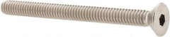 Value Collection - 1/4-20 UNC Hex Socket Drive, 82° Flat Screw - Grade 316 Stainless Steel, 3" OAL - Benchmark Tooling