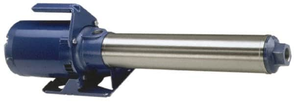 Goulds Pumps - 3/4 hp, 3 Phase, 230/460 Volt, High Pressure Pump, Multi Stage Booster Pump - Water Supply Booster, ODP Motor, 13 Stage - Benchmark Tooling