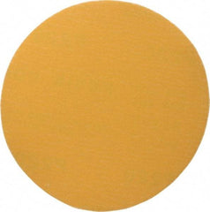 Made in USA - 5" Diam, 220 Grit, Aluminum Oxide Hook & Loop Disc - Very Fine Grade, Coated, C Weight Paper Backing, - Benchmark Tooling